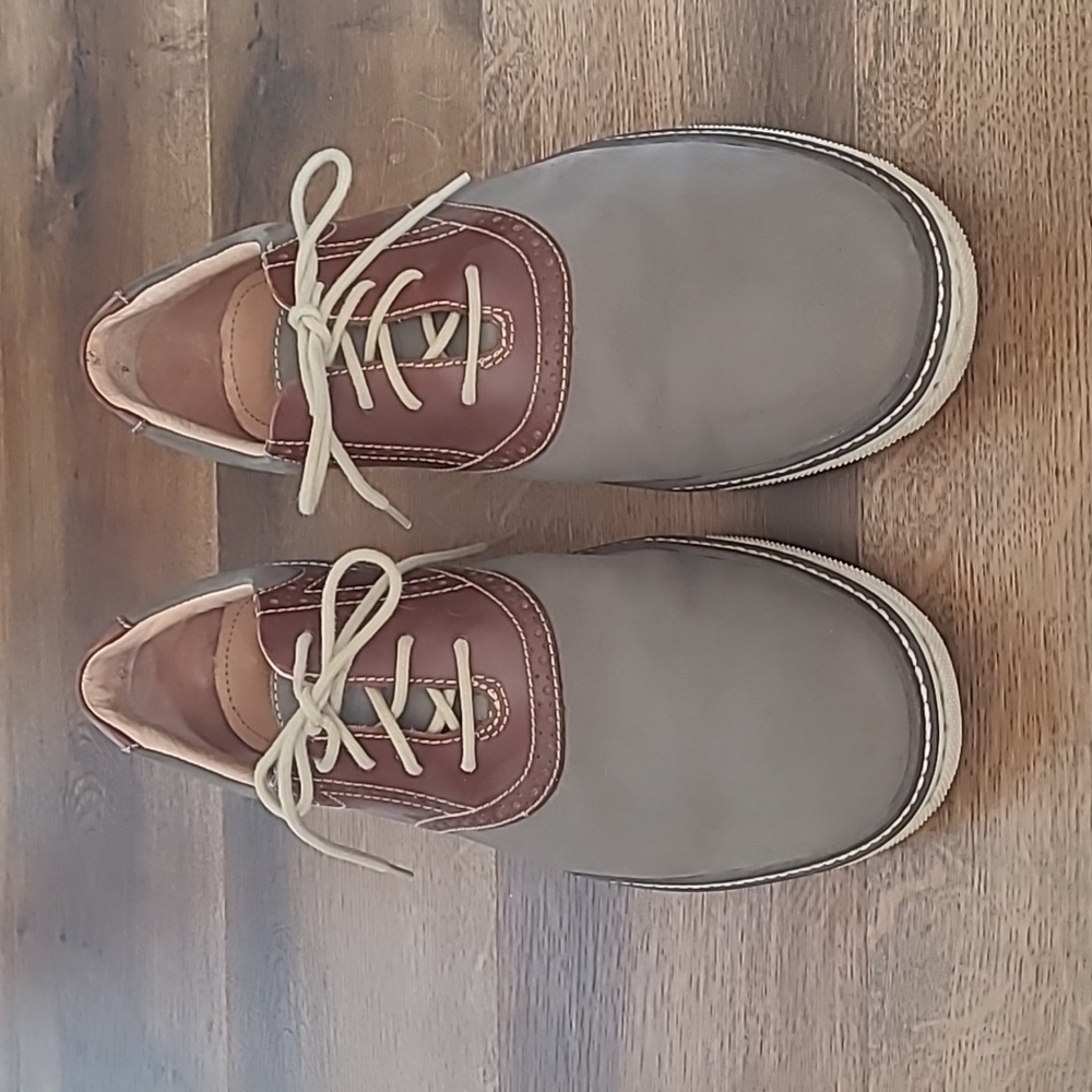 J & M Johnston and Murphy Men's 12 M Oxford Style Shoes